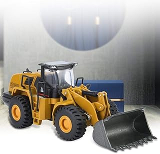 Remote Control Excavator,Metal Diecast Four Wheel Loader Truck Toy,Kids Sand Toys Remote Control Trucks Engineering Wheel Loader Model,for Boys Girls Adults Kids