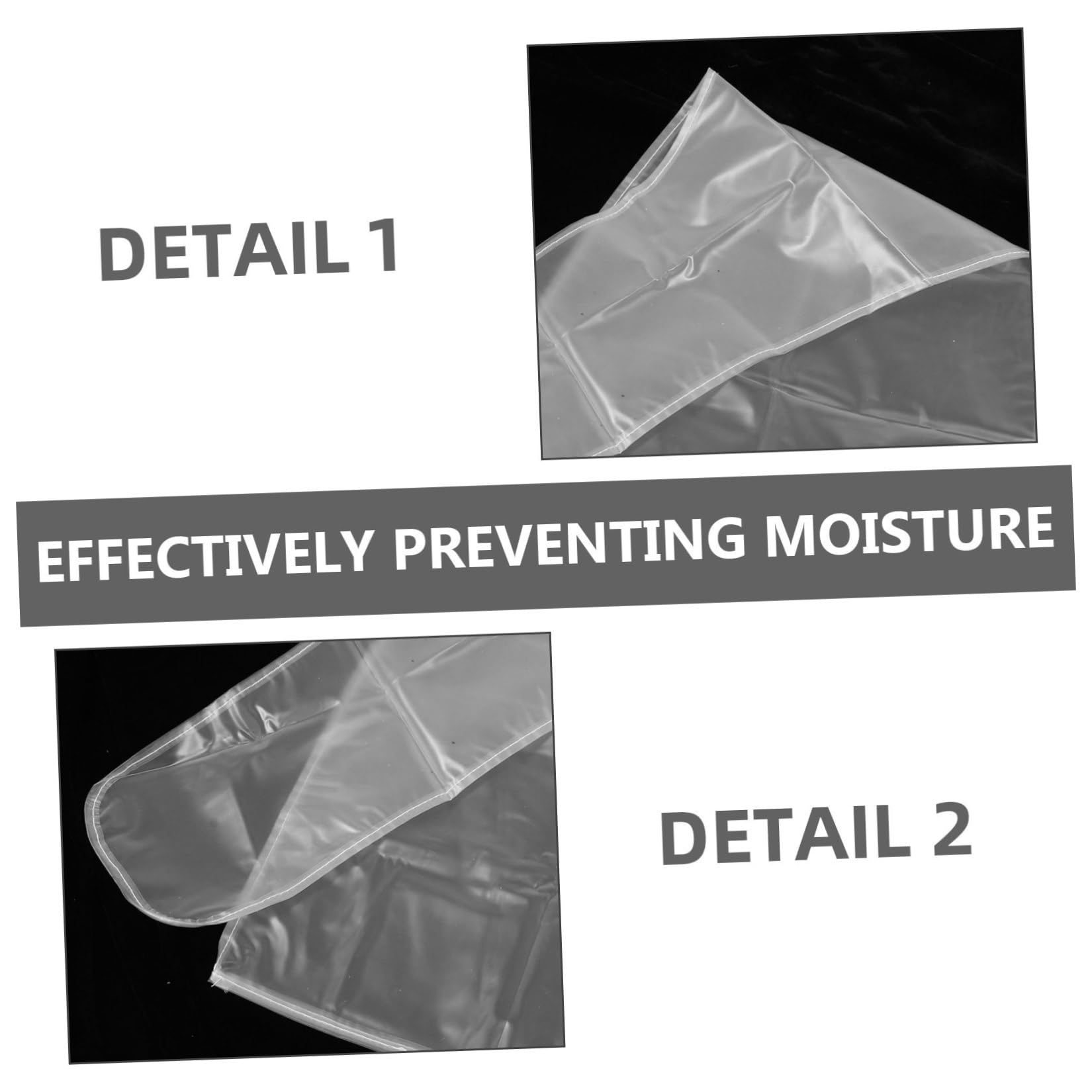 HEMOTON Funda Translúcida De Plástico Para Guitarra, Cubierta Antisalpicaduras Prueba De Polvo, Protector Duradero Para Uso El Hogar y Almacenamiento