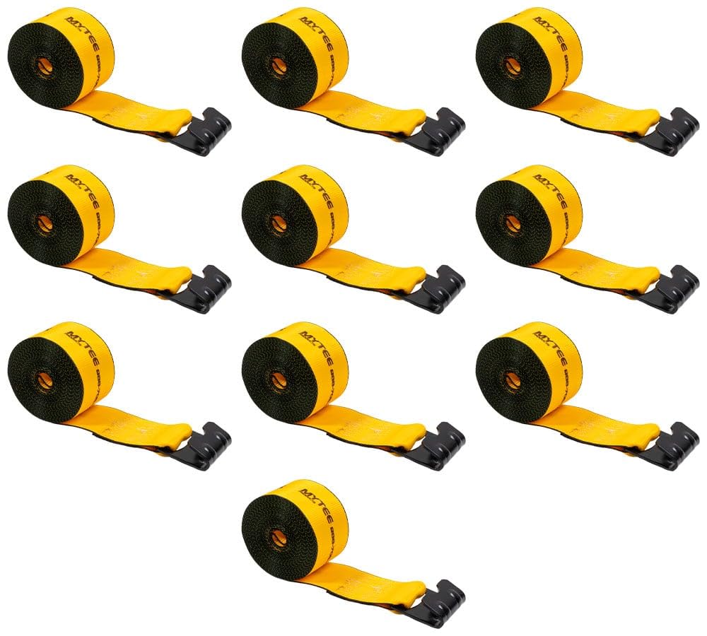 Mytee Products Kinedyne gold winch straps 4 inch 10 pack