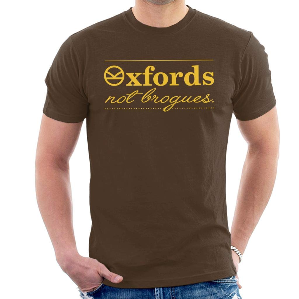 Cloud City 7 Men's Chocolate Oxfords Not Brogues Kingsman Quote T-Shirt