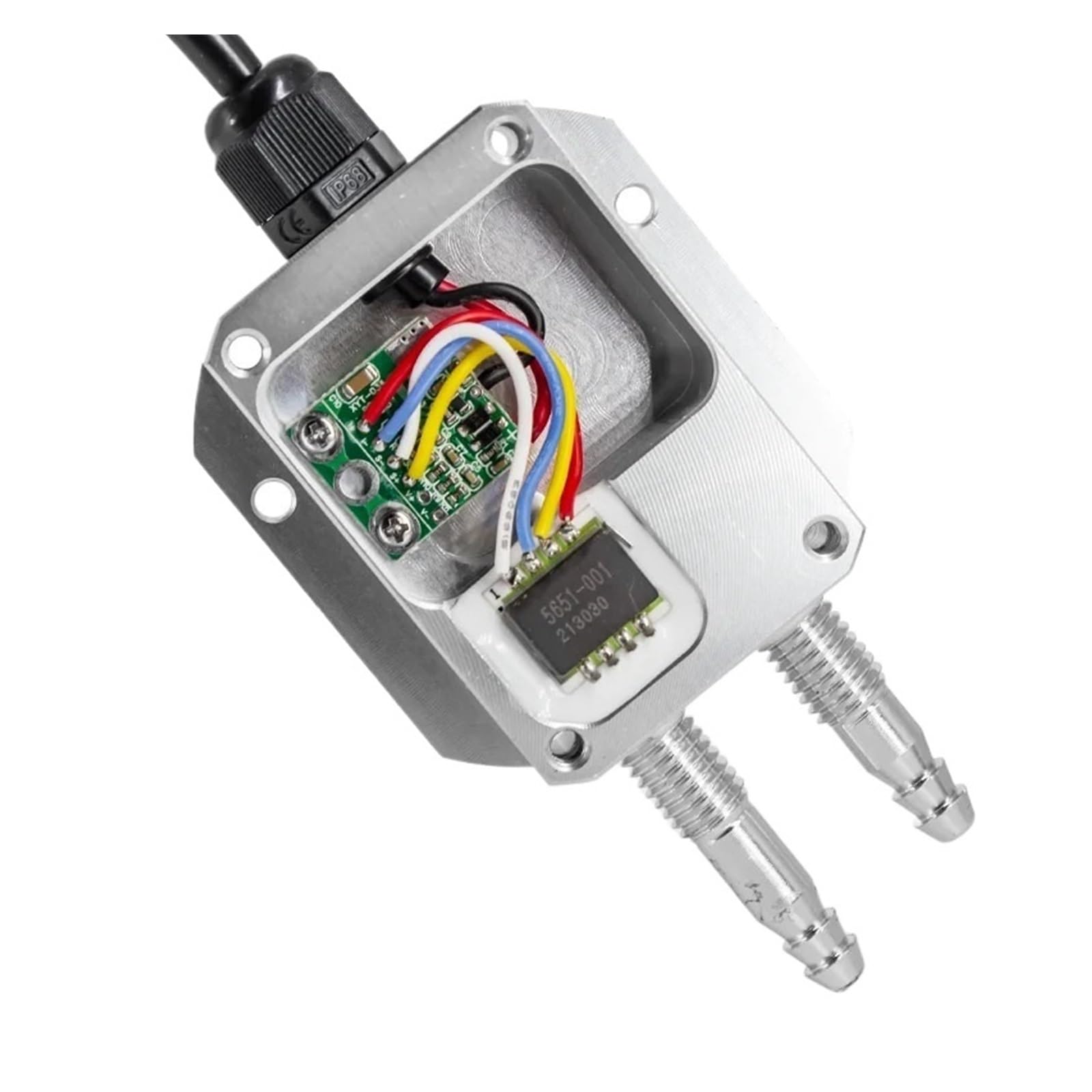 Przetwornik różnicy ciśnień Cyfrowy przetwornik różnicy ciśnień z wyświetlaczem LCD 4-20 mA 0-10 V RS485 (RS485-LCD, 0-15Kpa)