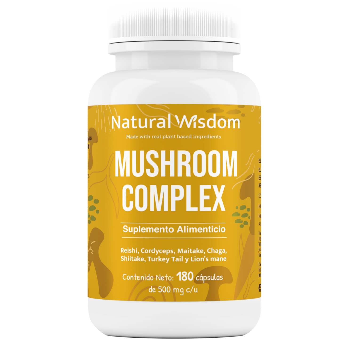 Mushroom Complex Supplement Capsules The Vitamin Shoppe, 41 OFF