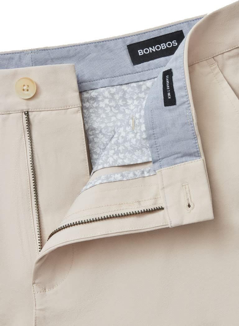Bonobos - Mens Stretch Washed Chino 2.0 Pants, Color Oat Milk, Size: 35W x 30L - Image 3