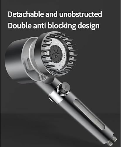 Miniatura 7 de 1020 filtros de cabezal de ducha con gotas de iones, cartucho de filtro de algodón PP de 2.95 pulgadas, cabezal de ducha turbo, cabezal de ducha con