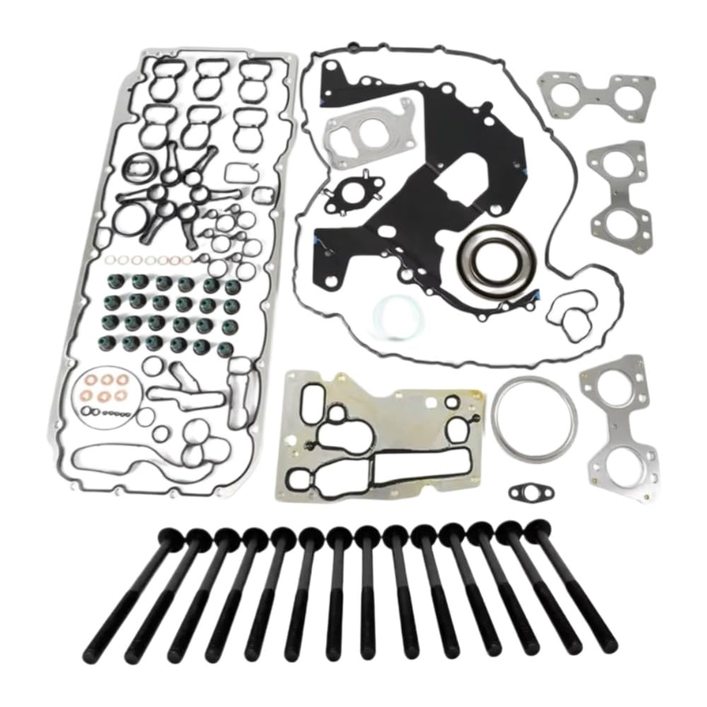 Junta estanqueidad tapa válvulas Juego De Pernos Junta Culata Motor N57 Para X5 30D Para F15 2014-2016