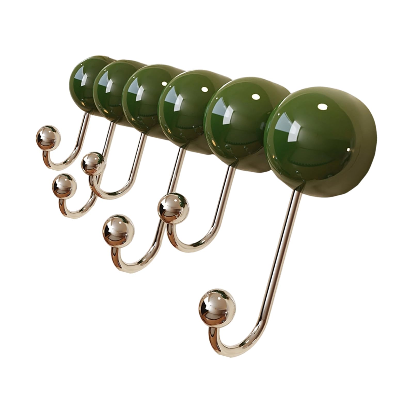 Msioytog Multipurpose Silicone Suction Hook Saving Space by Mounting Vertically on Wall Without Damage to Hold Accessories Suction Cup Hook