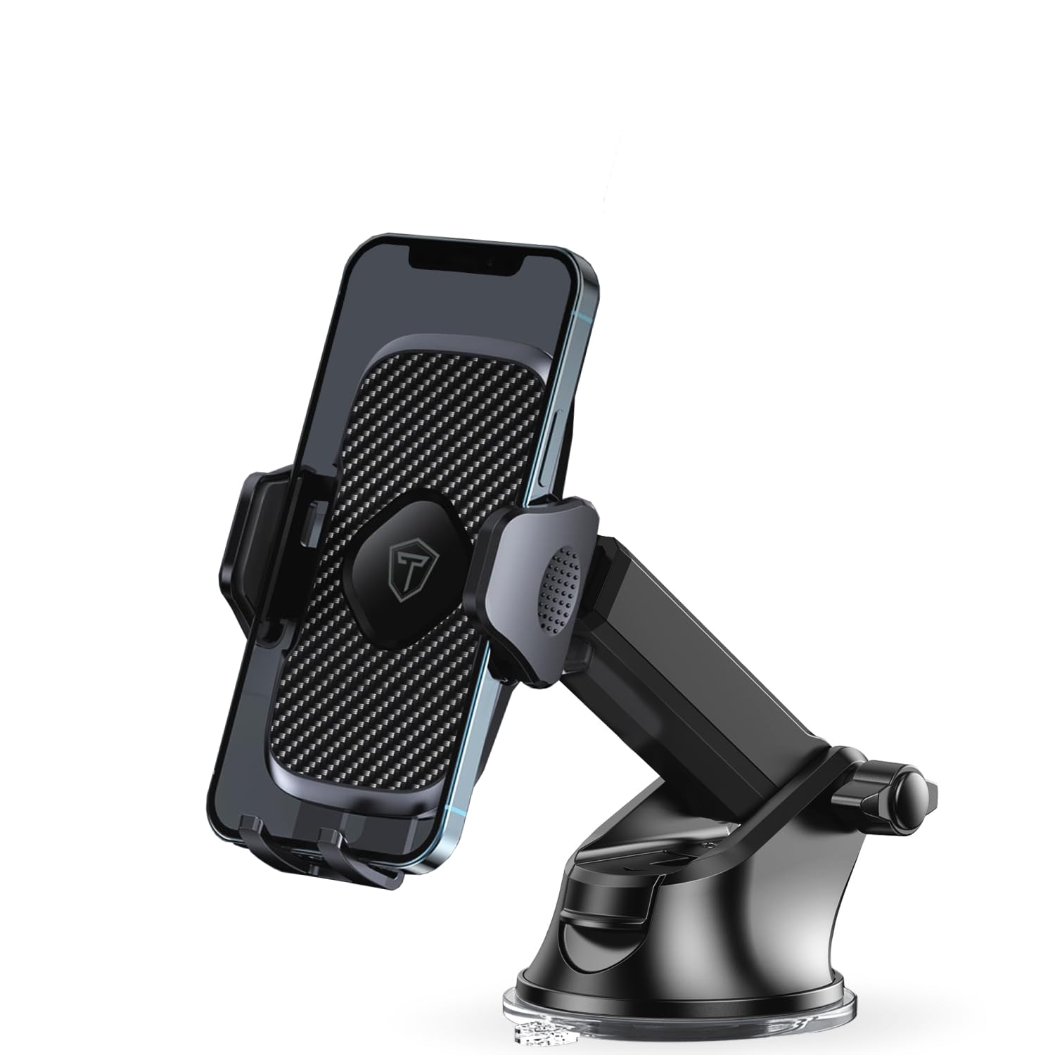 Tukzer Universal Car Mount Mobile Holder Stand| Strong Suction Cup, Double Shift Locking for Dashboard Windshield| Quick Touch Release, Long Telescopic Arm, 360° Rotatable Head| for All Mobile Phones,Black Tukzer Universal Car Mount Mobile Holder Stand| Strong Suction Cup, Double Shift Locking for Dashboard Windshield| Quick Touch Release, Long Telescopic Arm, 360° Rotatable Head| for All Mobile Phones,Black