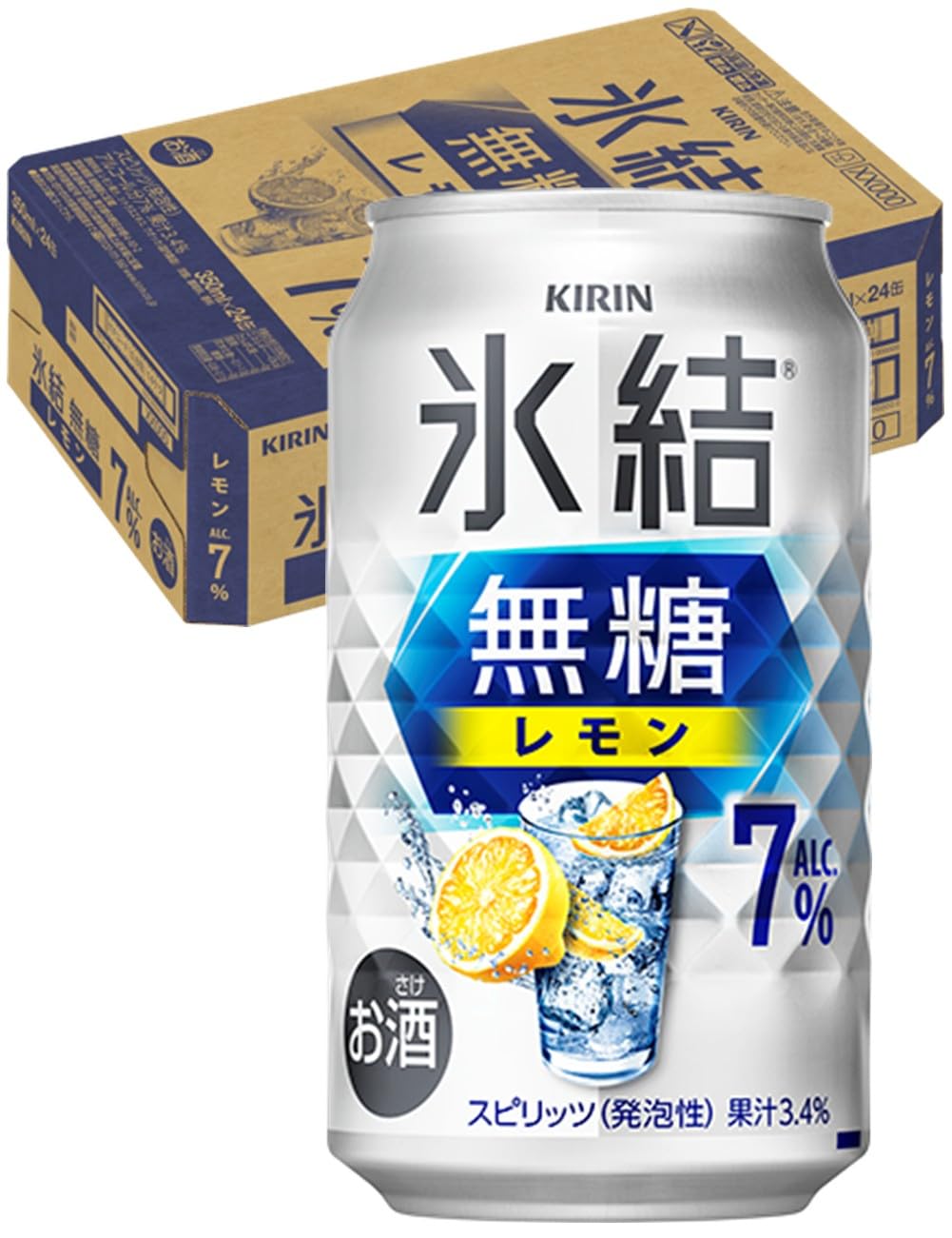 Amazon.co.jp: 氷結無糖 レモン Alc.7% 350ml 24本 レモンサワー