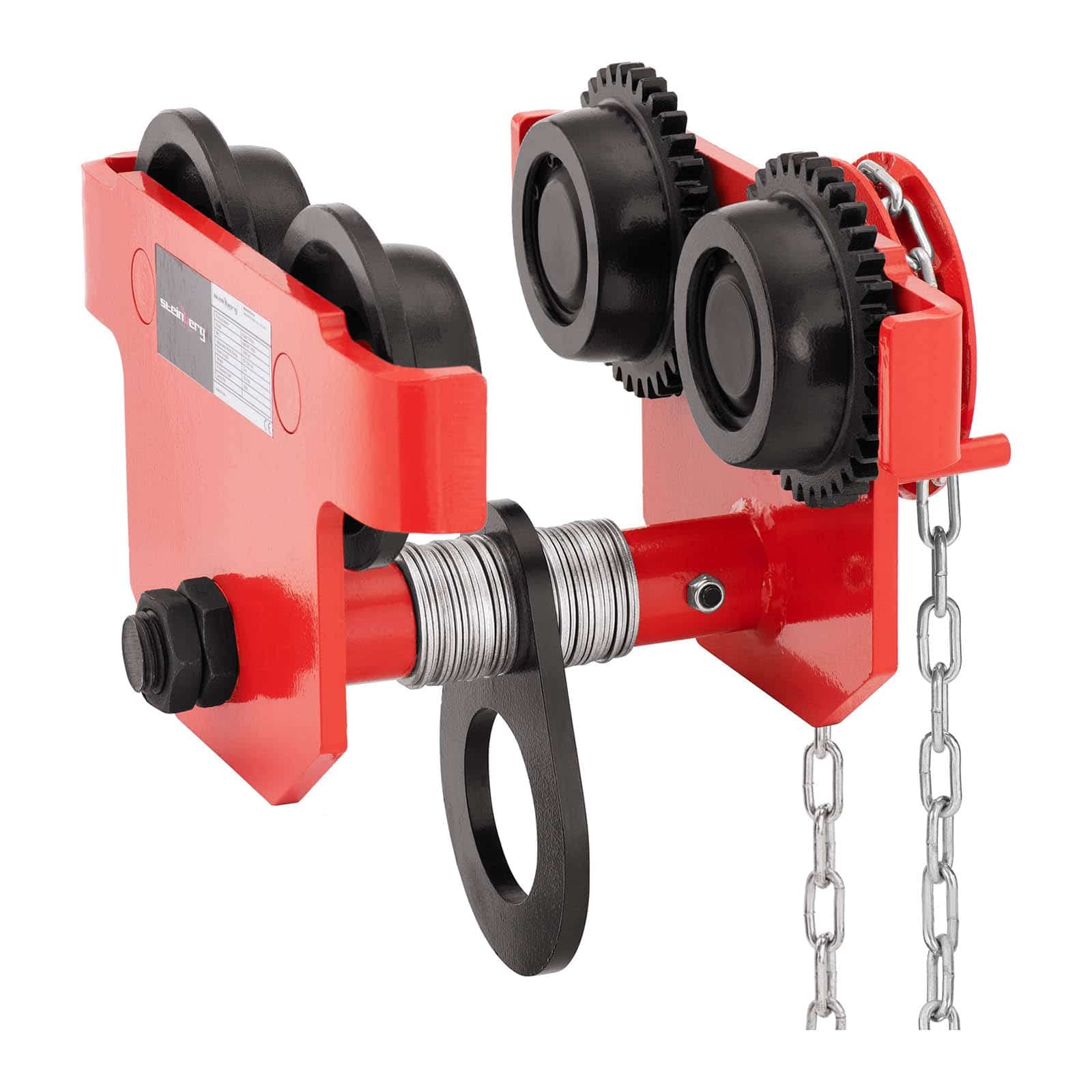 Steinberg Systems Seilzugwagen SBS-RT-3000 (Tragkraft: 3000 kg, Verstellbereich: 90-150 mm, Gusseisen/Stahl (Q235))