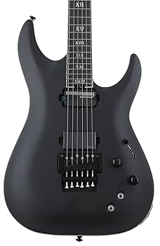 Amazon.com: Schecter C-1 SLS FR-S Evil Twin - Satin Black