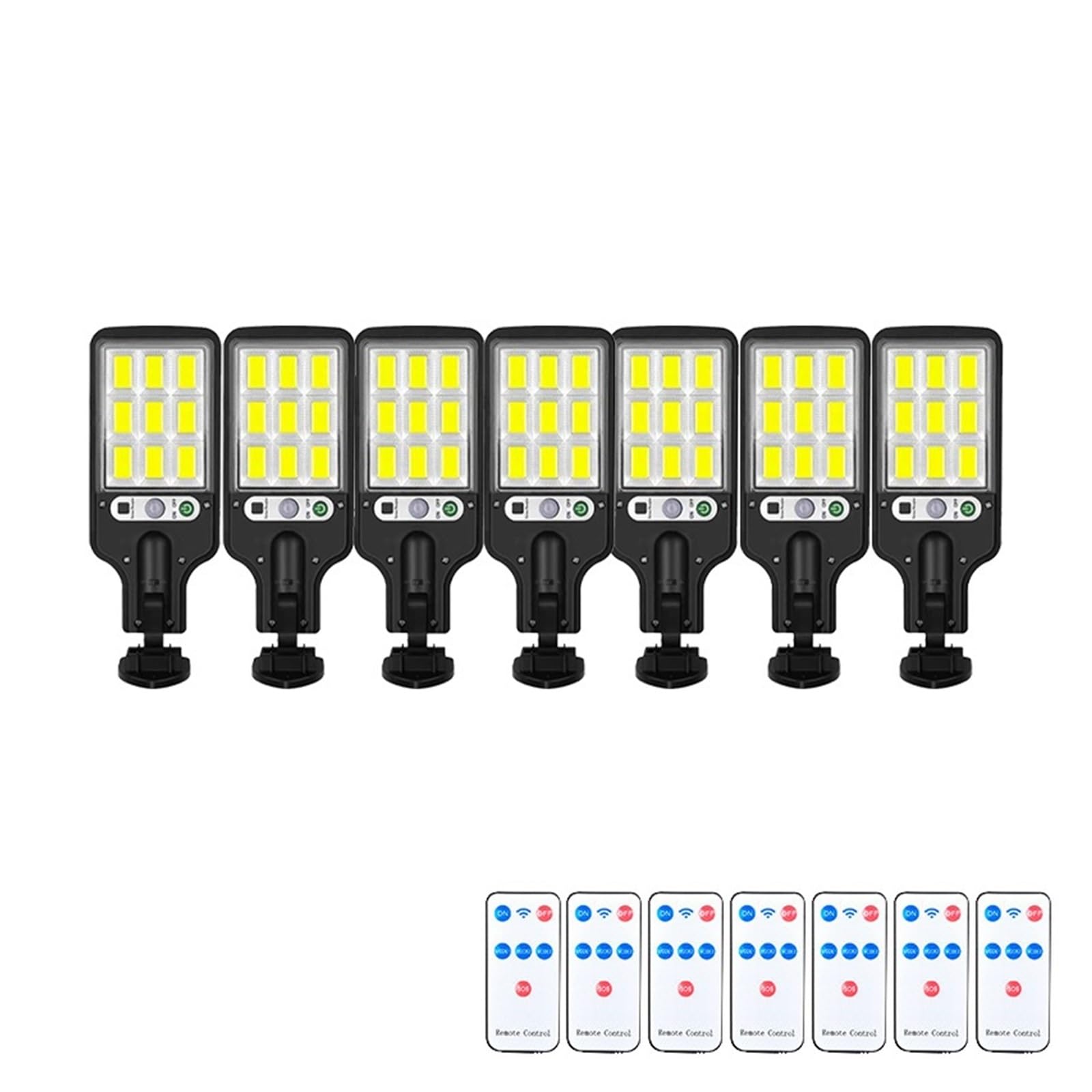 Lampy Solarne Zewnątrz, Solar Street Lights Outdoor 1~8 Pack lampa słoneczna wodoodporna z 3 trybami czujnik ruchu oświetlenie bezpieczeństwa do ścieżki ogrodowej Yard Patio,Do ogrodu, ulicy, weran