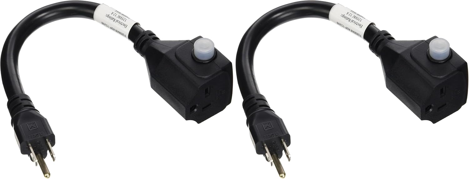 Furman ADP-1520B Power Adapter - Black (Pack of 2)