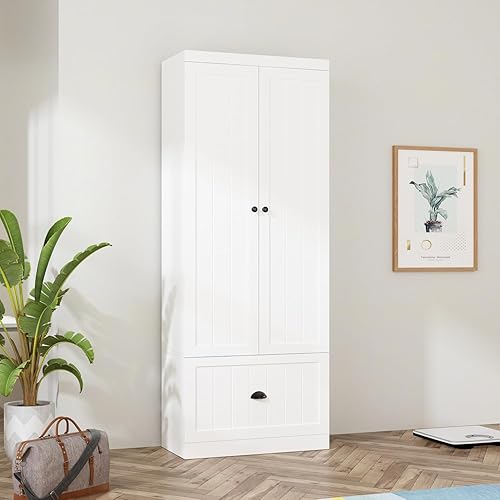 Miniatura 4 de AIEGLE Árbol de pasillo 3 en 1, árbol de entrada con banco de zapatos y perchero, árbol de pasillo con cajón de almacenamiento grande, 4 ganchos