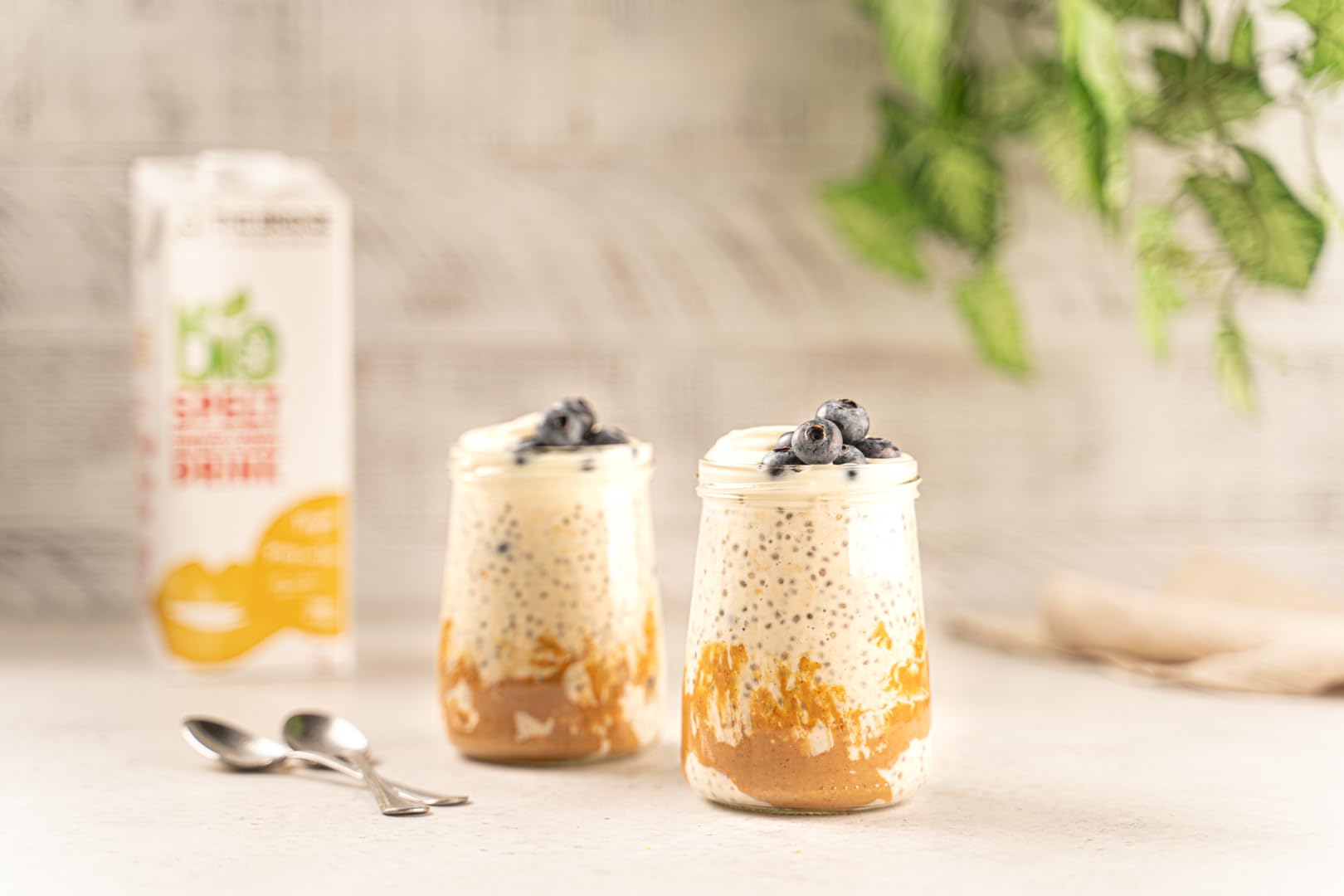 The Bridge - Bio Spelt Drink - Bevanda Biologica a base di Farro (Formato da 1 litro, Scatola da 12 pezzi)