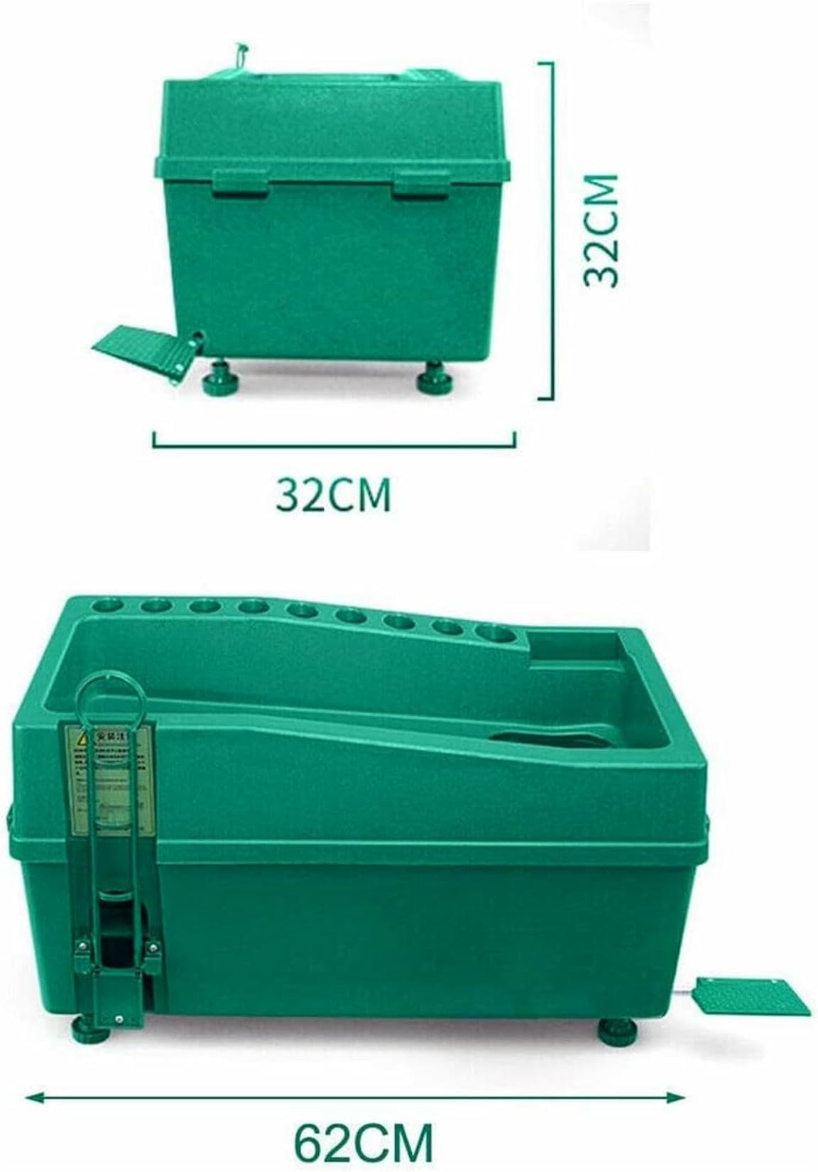 Dispenser per Palline da Golf impotente, Macchina Automatica per Il Tee, Altezza dello Strumento di Allenamento Automatico per la Pratica è Supporto per Pallina da Golf
