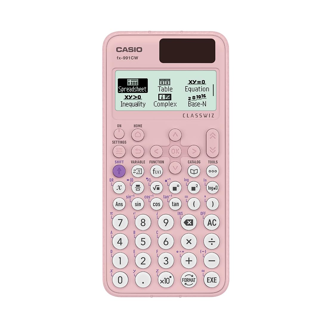 Casio FX-991CW Classwiz Non-Programmable Scientific Calculator – Pink