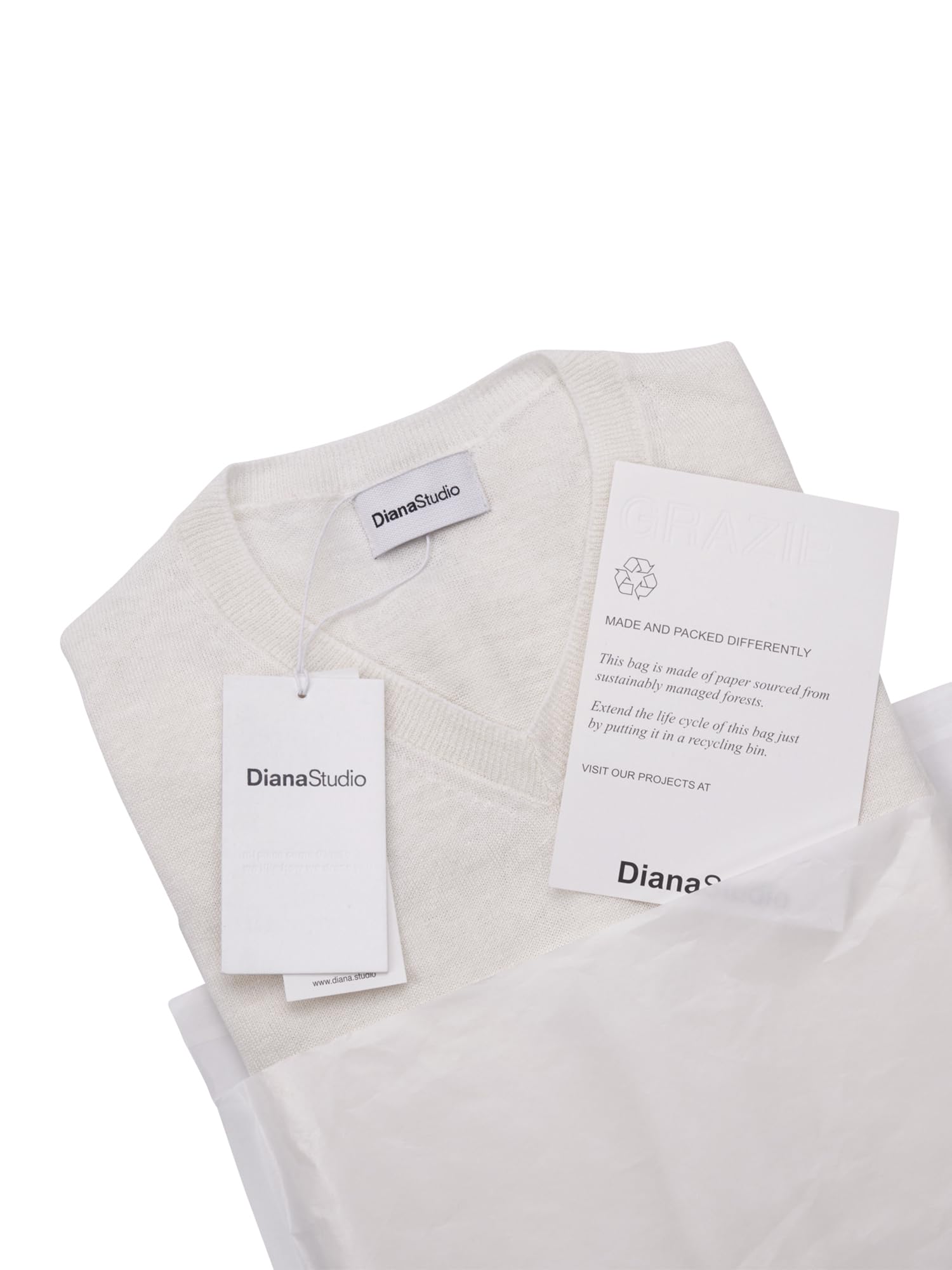 Diana Studio - Maglia rasata Scollo V in 100% Lino, Uomo, Maniche Lunghe, Casual Fit