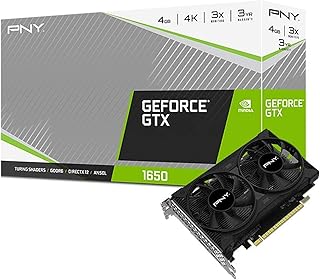 Placa de video pny geforce gtx 1650 4gb ddr6 128bit - vcg16504d6dfppb