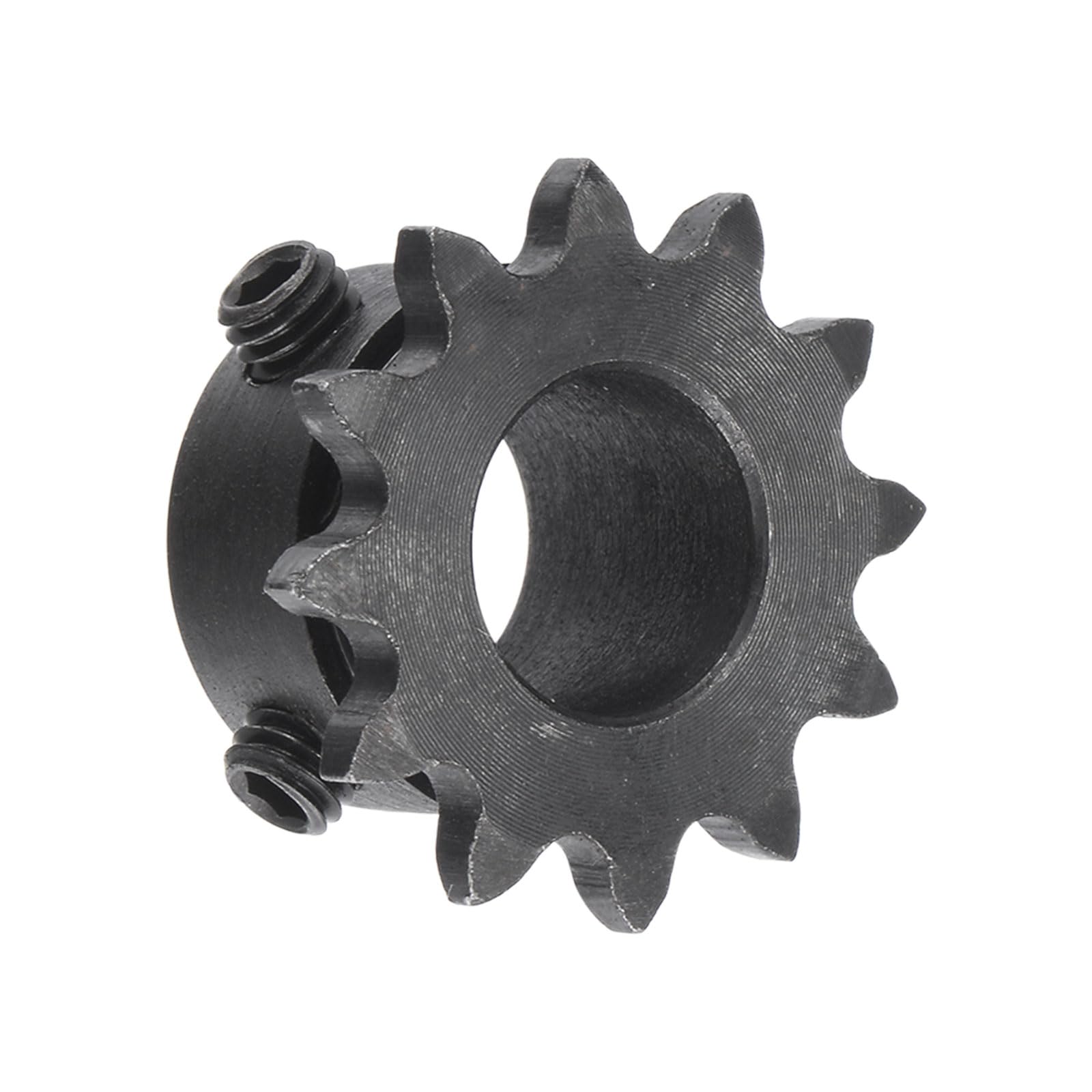 Kozelo Rollenritzel B-Typ – 12 Zähne X 12 Mm Bohrung, C45 Stahl, Für #25 Kette (1/4" Teilung)