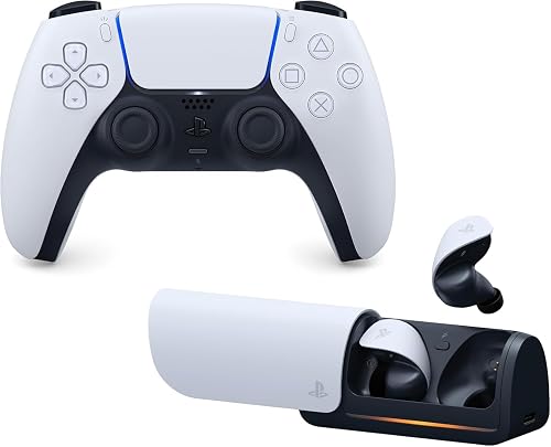 Sony PS5 DualSense Controller + Pulse Explore Wireless Earbuds | Wireless and Bluetooth