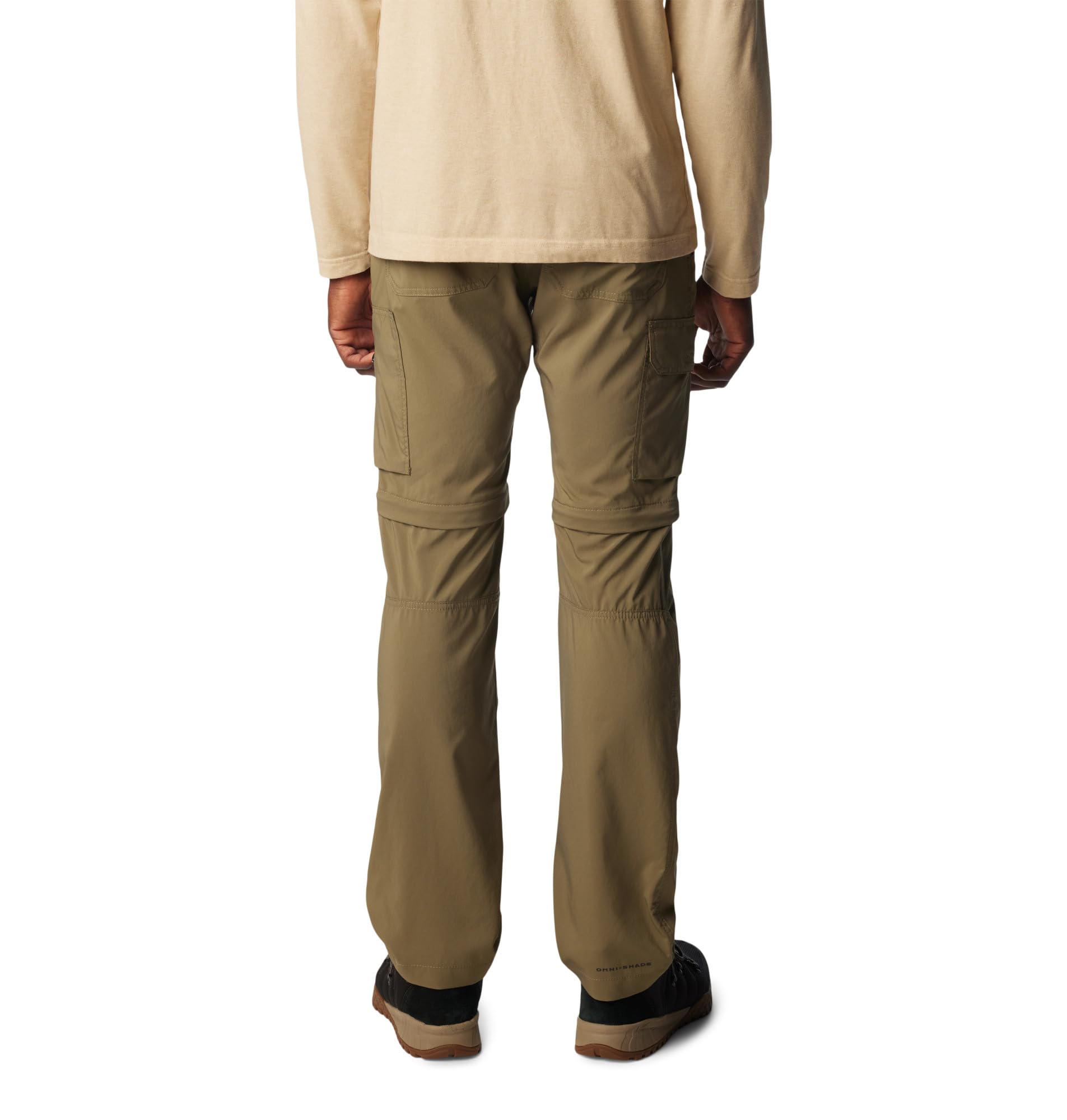 Columbia Pantalón Convertible Silver Ridge Utility - Pantalones de Senderismo Hombre