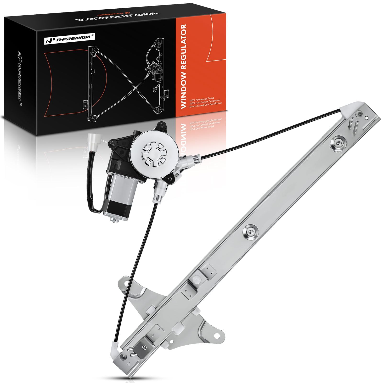 Photo 1 of ***FACTORY SEALED - OPENED FOR INPSECTION***A-Premium Power Window Regulator with Motor
