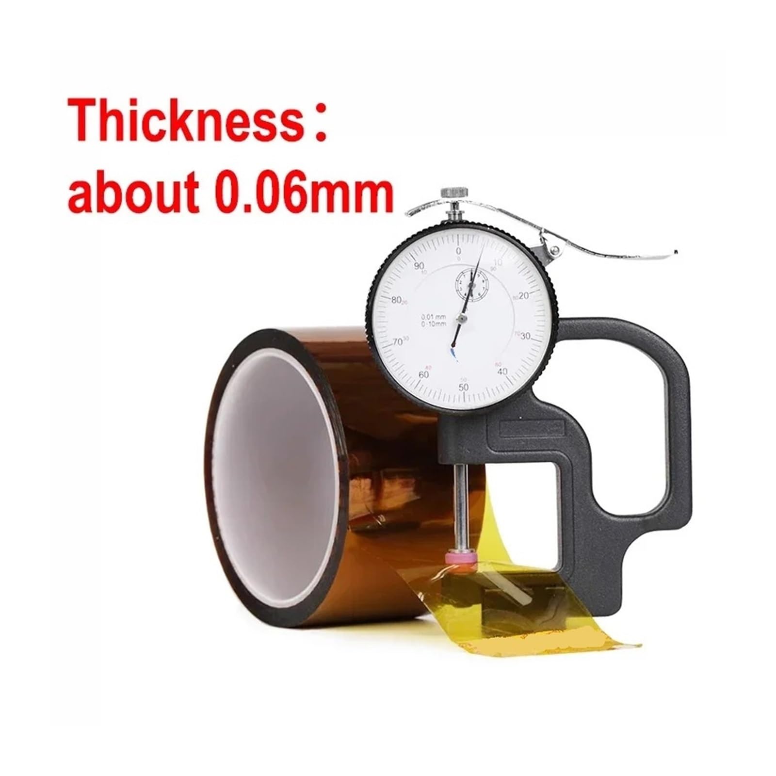 3-100mm Nastro BGA Di Calore Ad Alta Temperatura Scheda Elettronica Nastri Isolanti Adesivi In ​​poliimmide per mascheratura/saldatura/batteria(10 rolls,33.0M_0.06MM_15MM)