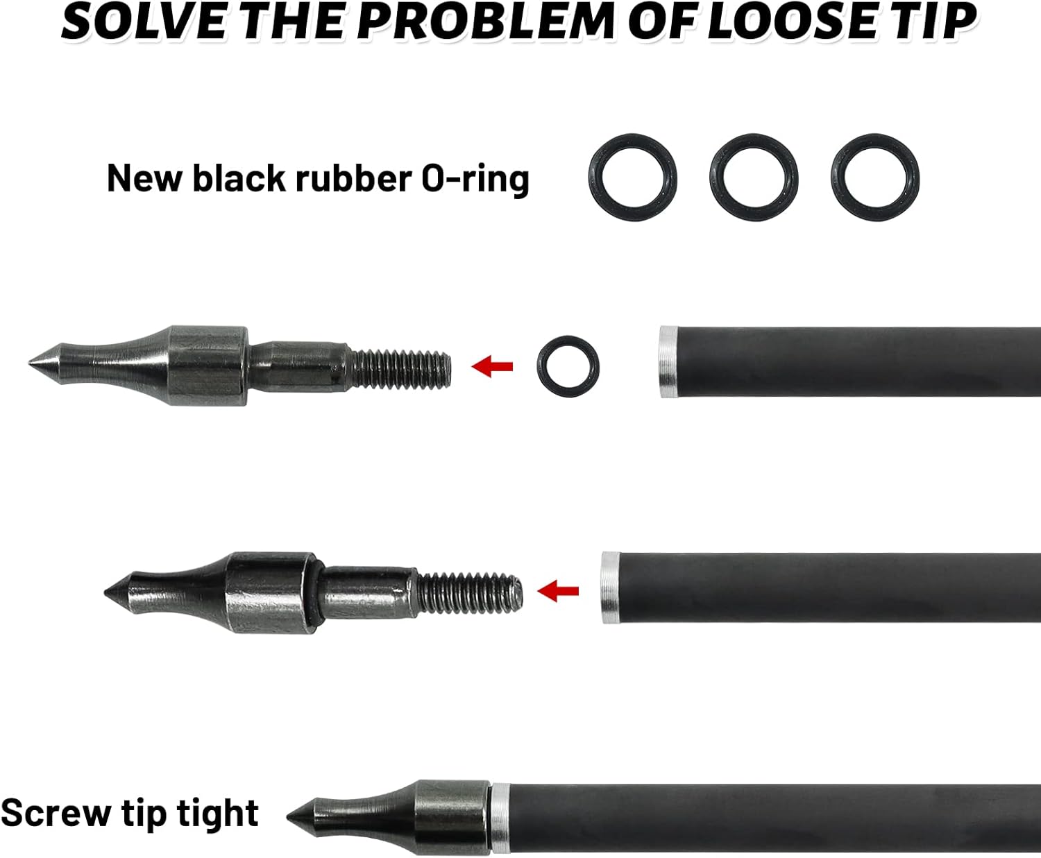 OBTOUTDOOR 12 Pack Archery Arrows Spine 600 Pure Carbon Feather Arrows with 4" Turkey Feathers and Removable Tips for Compound Recurve Longbow Adult Shooting