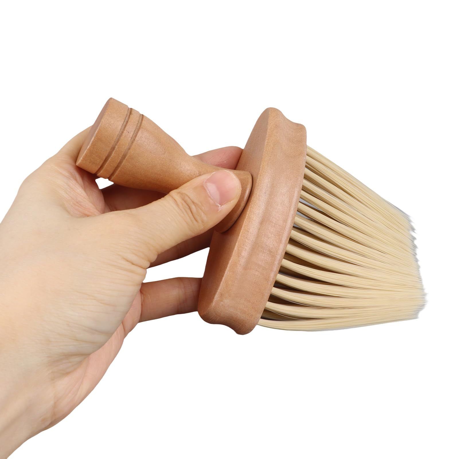 Instrument Dust Remove Brush, Compact Solid Wood and Nylon Instrument Dusting Brush Universal for Ukulele for Care