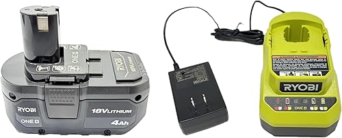 Miniatura 7 de RYOBI PCL001B ONE+ Kit de inflador de alta presión inalámbrico de 18 V con batería de 4 Ah y cargador