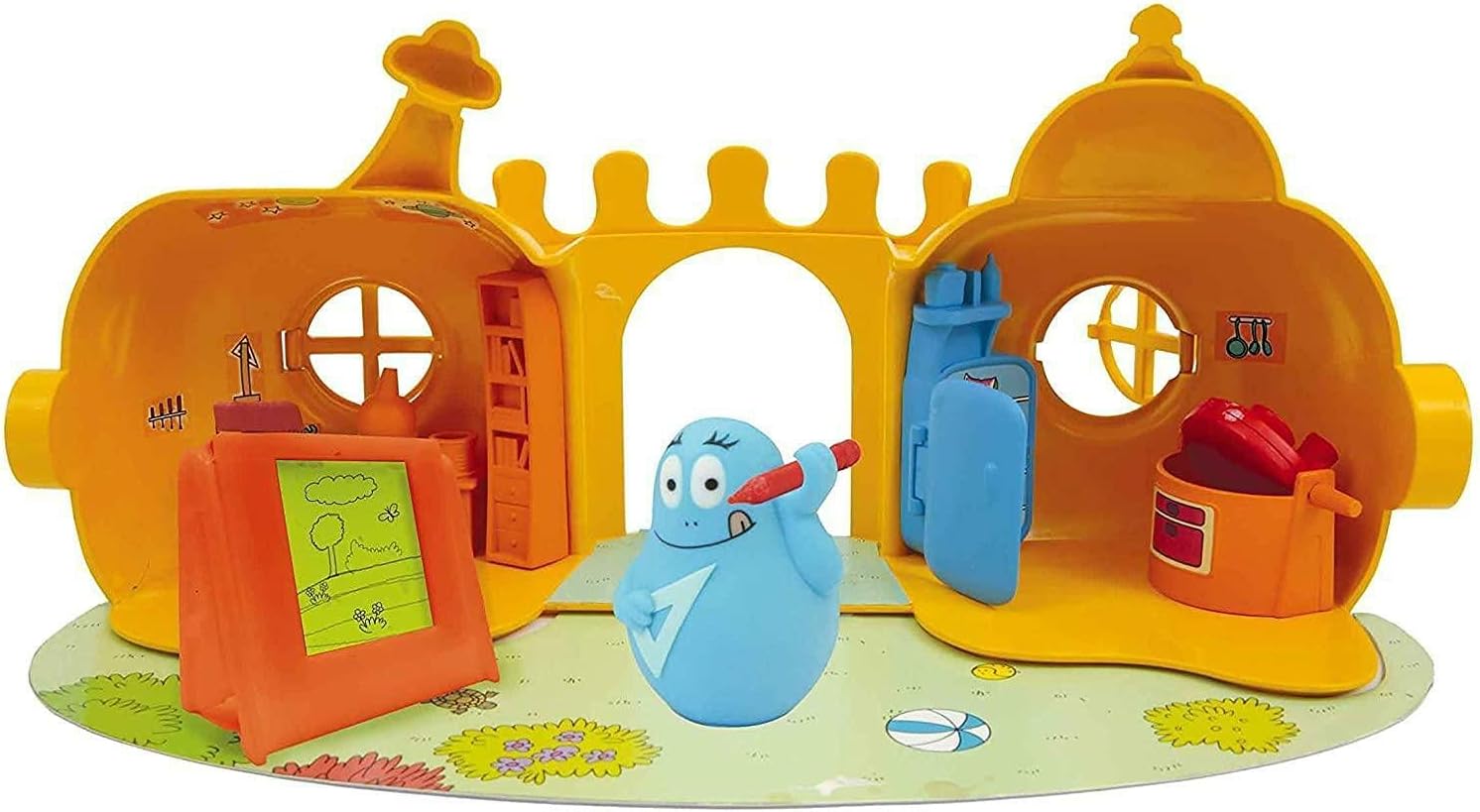 Barbapapa, Barbamaison, Large House with 1 Character Included, Connects to Other Boxes, Toy for Children from 1 Year, BAP15