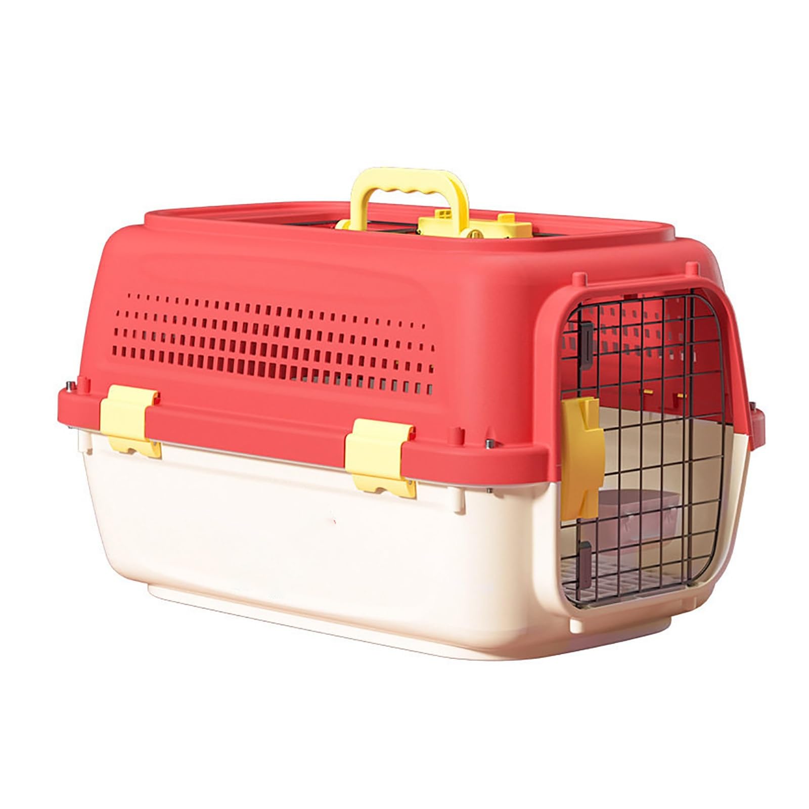 Enclos portable pour chat et sac de transport compact avec poignée ergonomique pour la maison