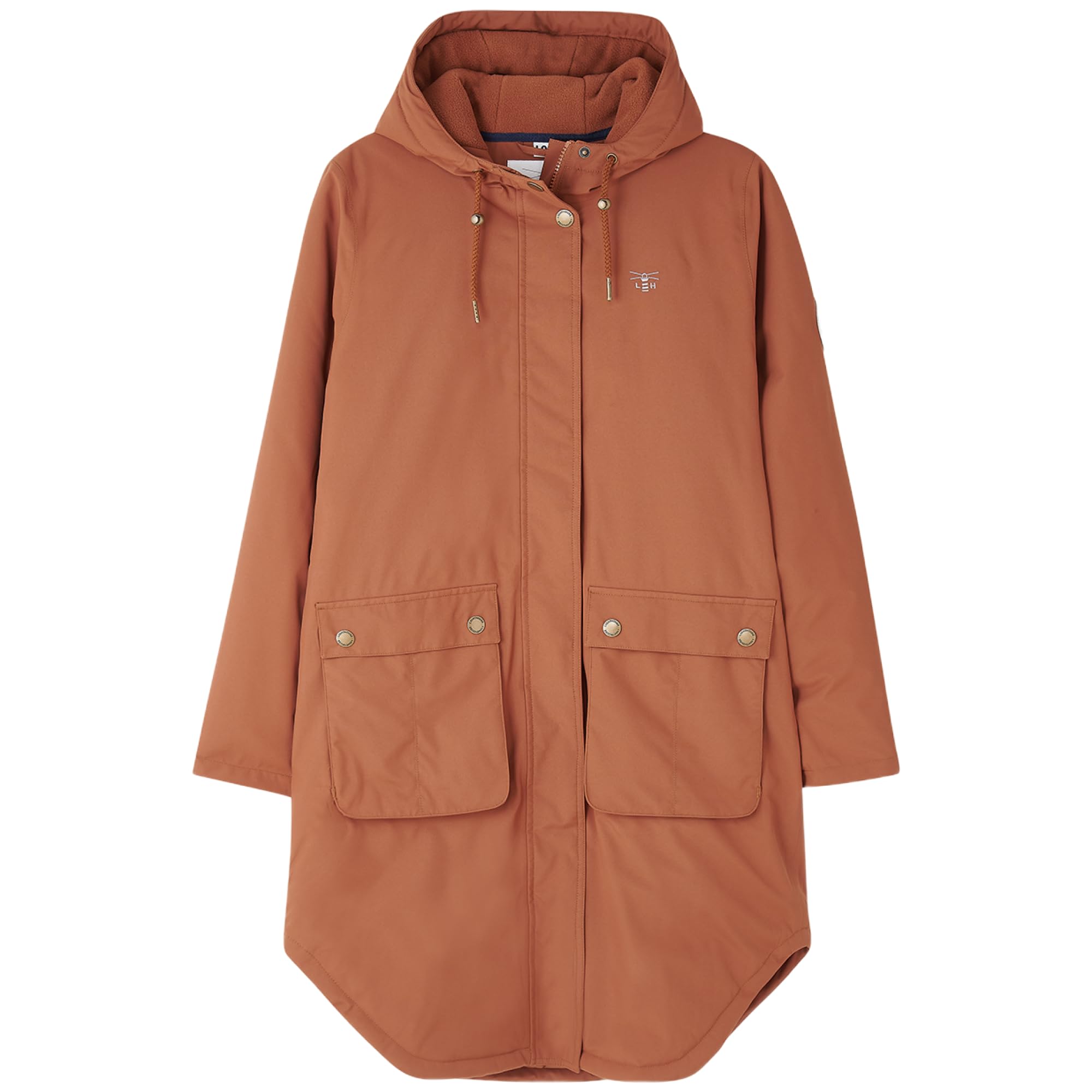 Lighthouse Clothing Women's Imogen Coat in Burnt Orange | Size: 8