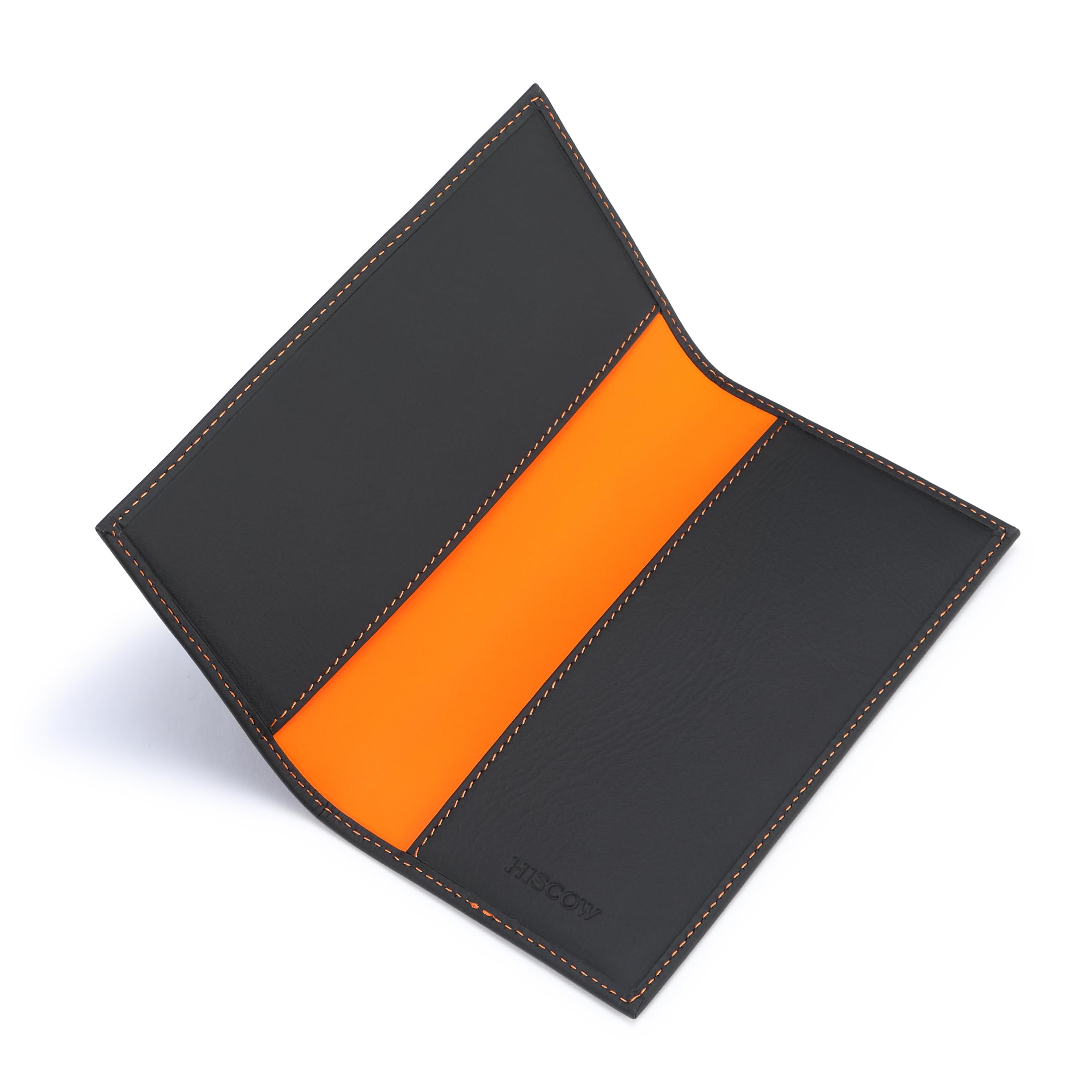 HISCOW Minimalist Checkbook Cover - Full Grain Leather