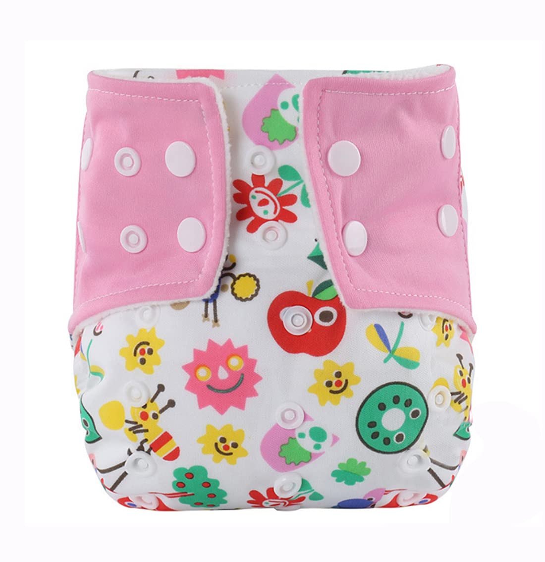 Pixie Baby Swim Diapers Pool Diaper For Baby Boys Girls REUSable Swimming Pants Waterproof Swimwear Diaper For Unisex Baby 0-3 Years Swimming Lesson-Pink