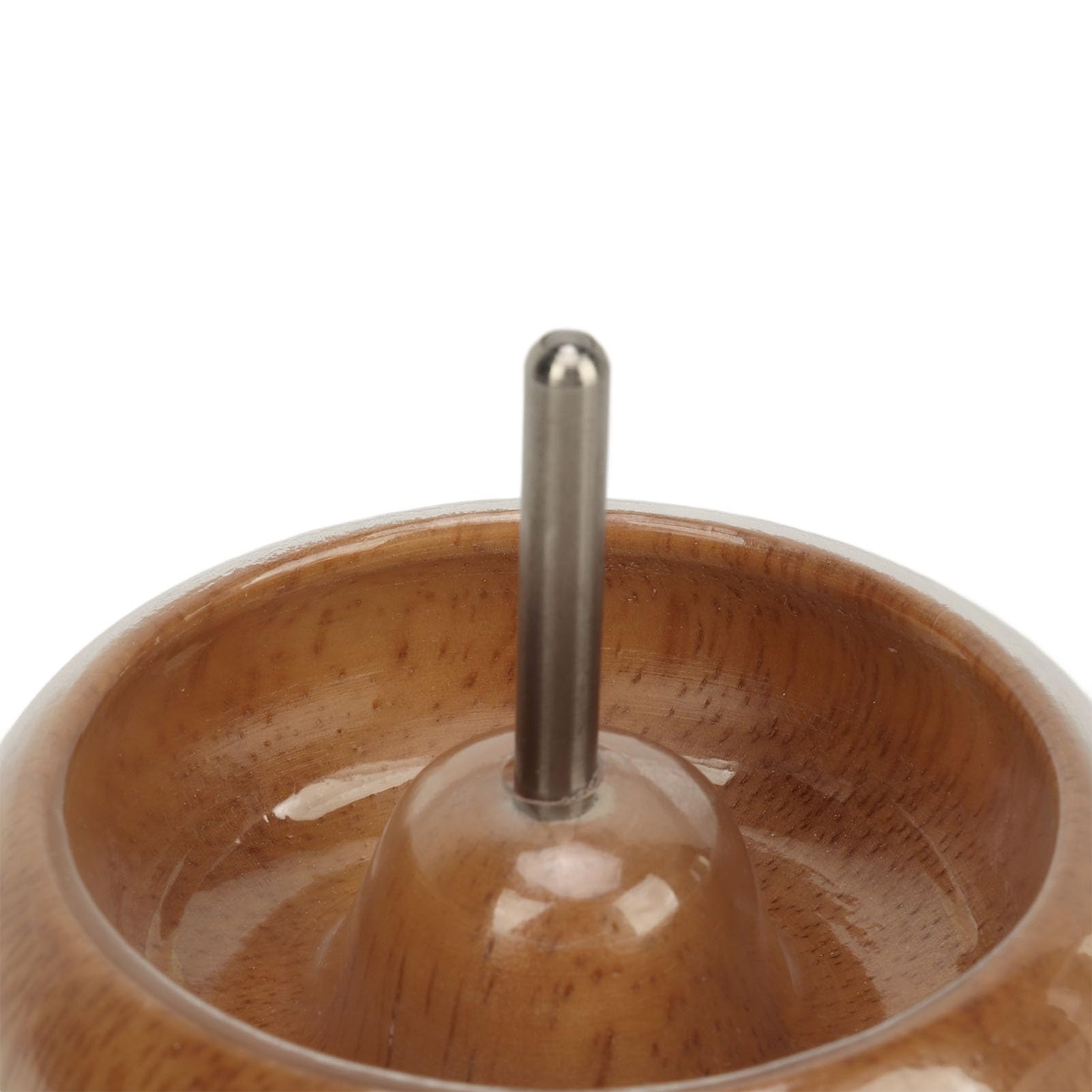 Hilandero de Cuentas Madera Haya con 5 Cuencos y Agujas para Cuentas Ojos Grandes, Suministros para Hacer Pulseras Giratorias para Semillas, Vidrio,Madera Cuentas Arcilla