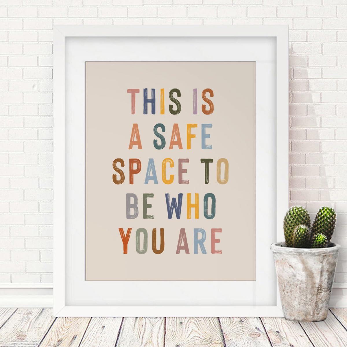 Snapklik.com : This Is A Safe Space, Therapy Office Decor, School ...