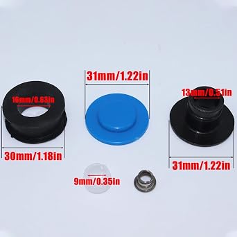 2Pcs Automotive Gearbox Shift Link Cable Sleeve Fixing Buckle for Opel Insignia Vauxhall Astra J Gearbox Selector Shift Lever Cable end Pivot Bushing Connector Parts 1332491 4S6P-7412-AA