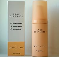 Vista 2 de Limpiador de pestañas a base de agua de Bella con removedor de maquillaje