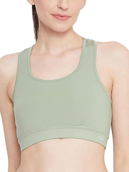 Women's Medium Impact Padded Sports Bra with Removable Cups