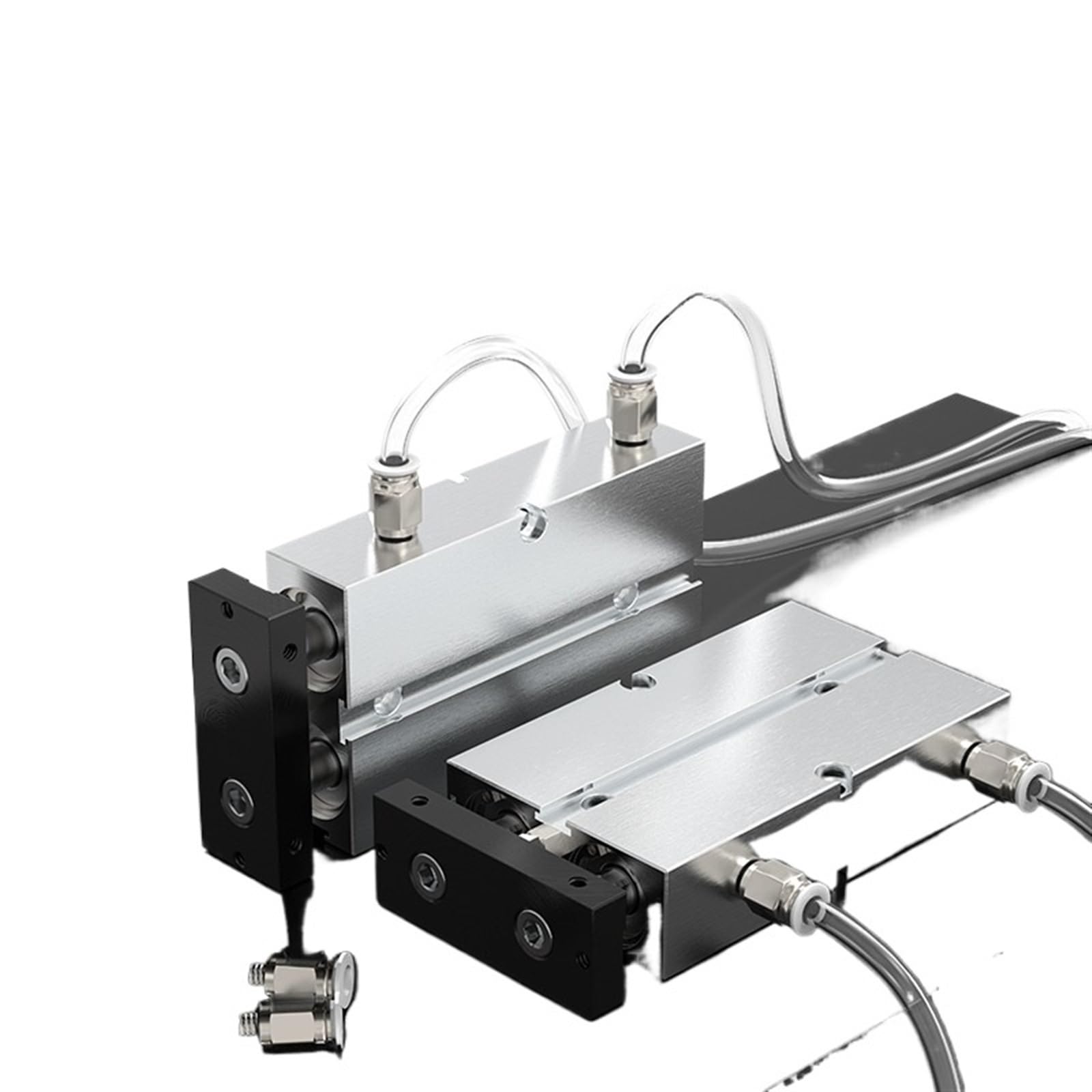 EXBWXNIL 1pcs Small Aluminum Alloy TN TDA Series Pneumatic Cylinder Double Rod Bore TN10-TN32 Stroke 10-200mm Air(Bore 10,Stroke 175mm)