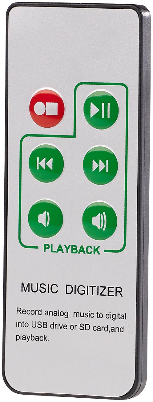 auvisio Digitizer: Autarker Audio-Digitalisierer mit Software Audio Restaurator Pro 11 (Schallplatten digitalisieren, Music Digitizer, MC)