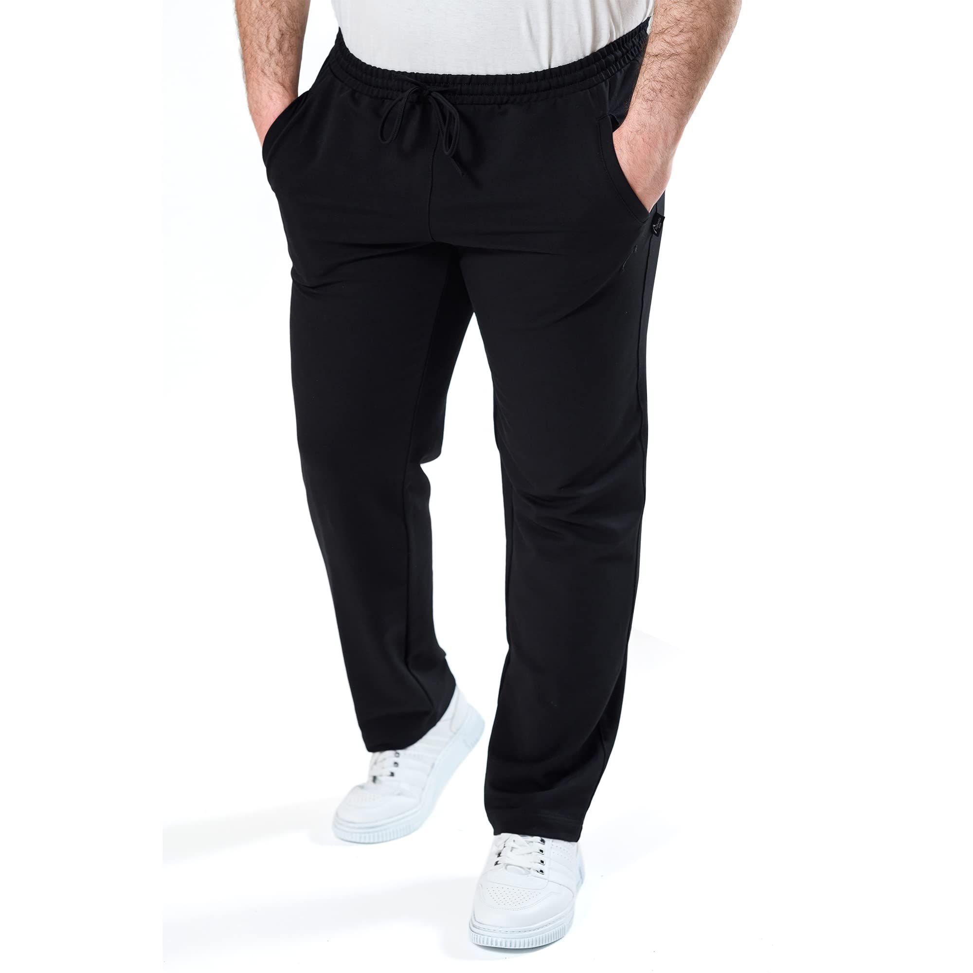 Klassische gerade geschnittene Herren Jogginghose für Sport- und Freizeit