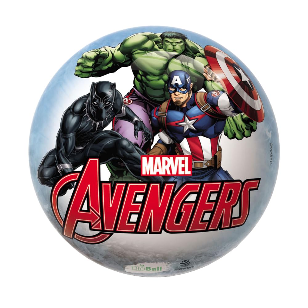 Mondo PVC Ball Avengers 23cm, 26010, Multicolor