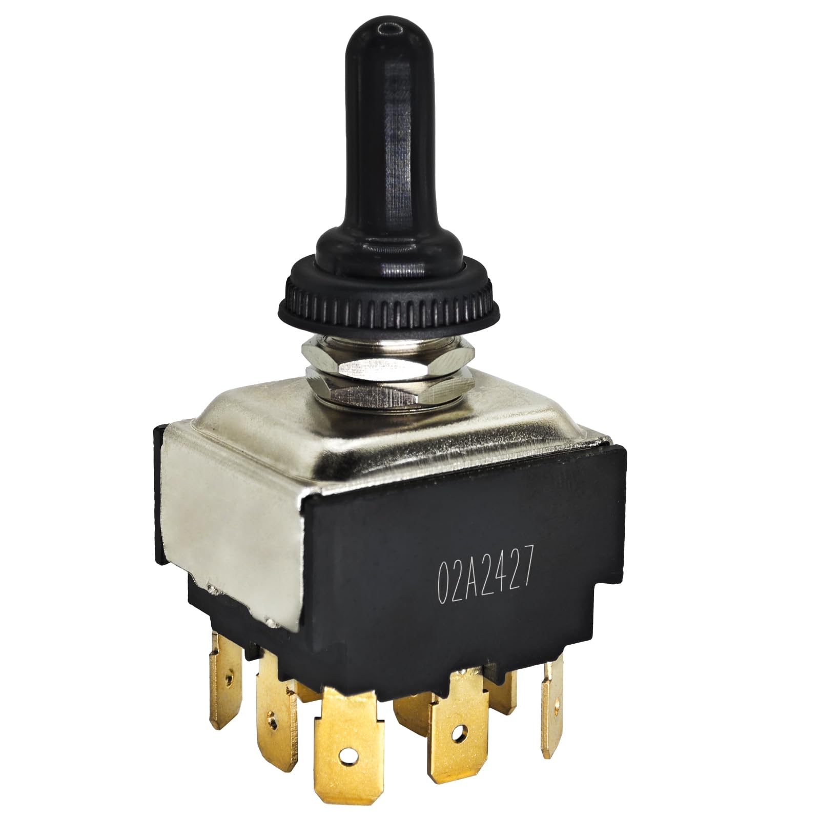 HY29K 9-Pin Toggle Switch - AC 125/277V 20/15A 2HP, Dustproof, for