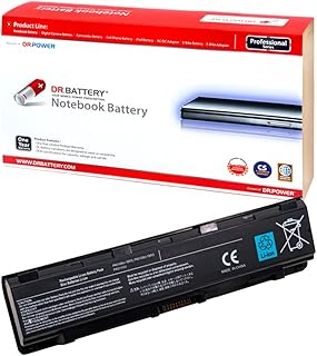 DR. BATTERY PA5109U-1BRS PABAS272 PA5110U-1BRS Laptop Battery Compatible with Toshiba Satellite C40 C50 C70 Series PA5108U-1BRS PABAS271 PABAS273 [10.8V / 71Wh]