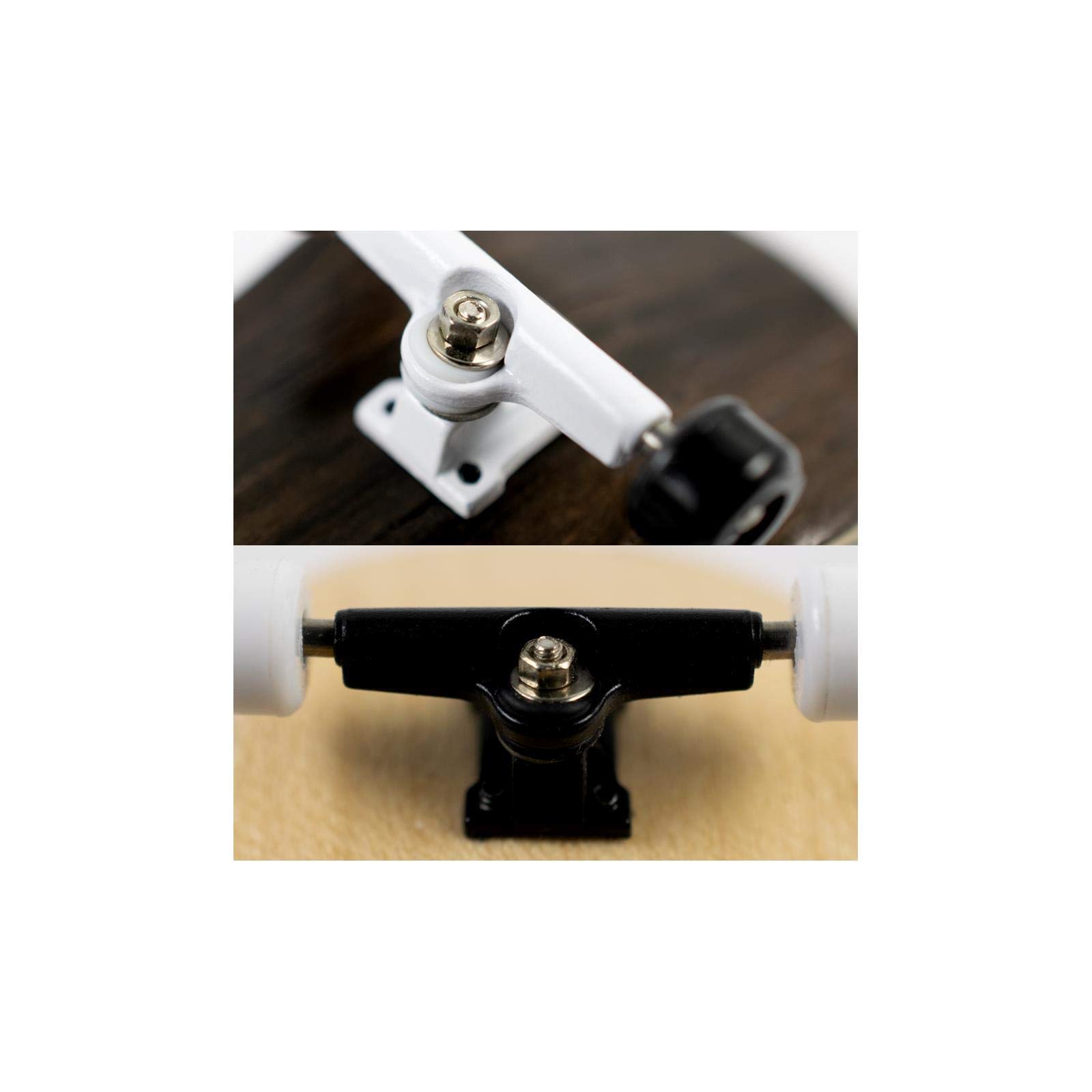 Set di skateboard per dita in legno d'acero in diversi design