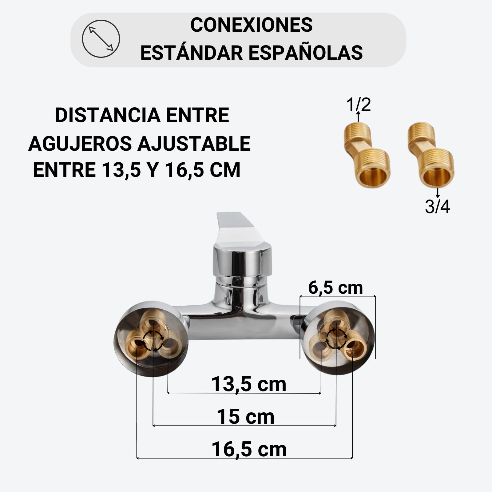 Grifo BAÑERA - GRifo DUCHA - GRIfo de ducha - GRIFo bañera y ducha - GRIFo de bañera - monomnado Ducha