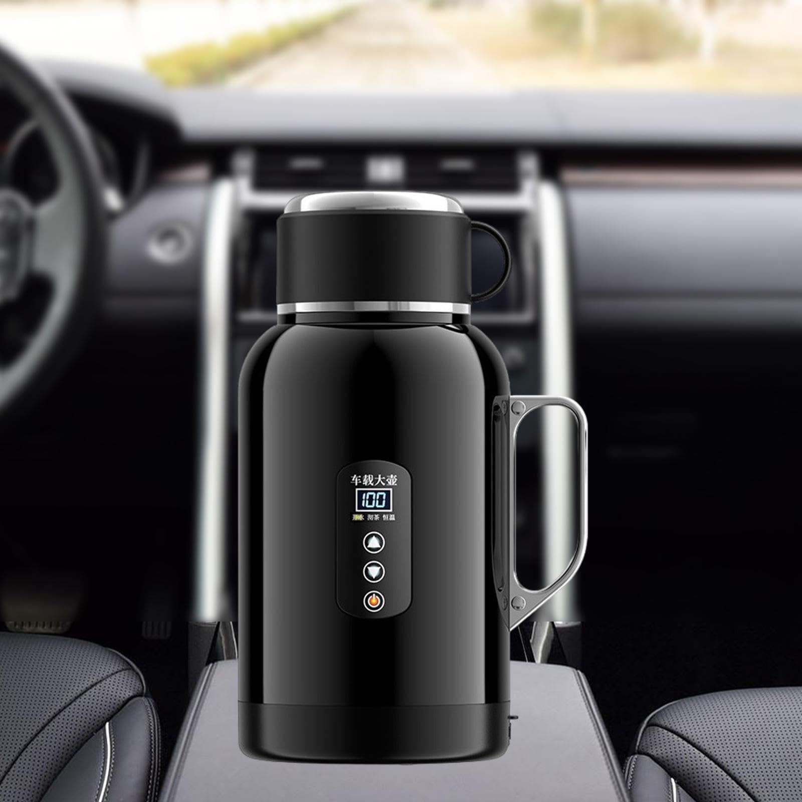 Scaldabagno per auto con Per sistema di regolazione della | garantisce la temperatura dell'acqua per viaggiatori felici durante lunghi viaggi Bollitore elettrico per auto da 12 V/24 V,