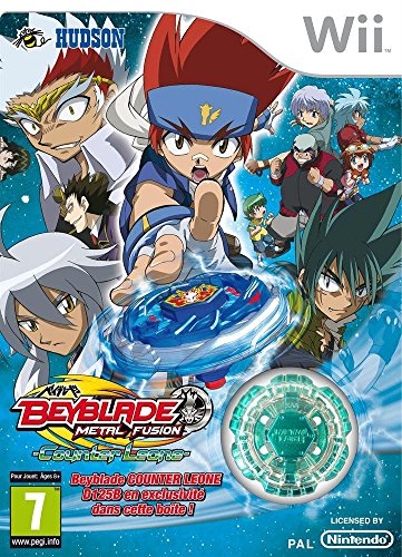 Konami Beyblade Metal Fusion + Toupie - Wii-spel